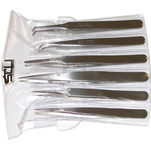 Pinzette Di Precisione Per Elettronica Inossidabili Antimagnetiche 131A-SCU