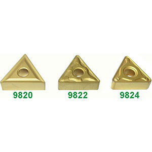 Inserti Per Tornitura A Fissaggio Meccanico 9820-SCU